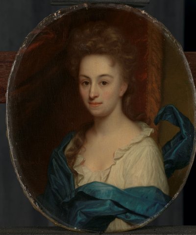 Portret van Josina Clara van Citters (1671-1753), dochter van Josina Parduyn door Godfried Schalcken