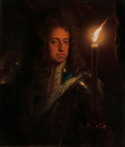 Willem van Oranje, Koning van Engeland en Stadhouder door Godfried Schalcken
