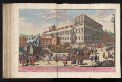 Piazza del Quirinale te Rome door Gommarus Wouters