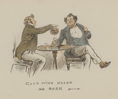 Goede wijn behoeft geen krans door Gordon Frederick Browne