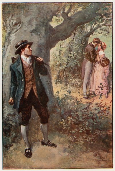 Illustratie voor Adam Bede door Gordon Frederick Browne