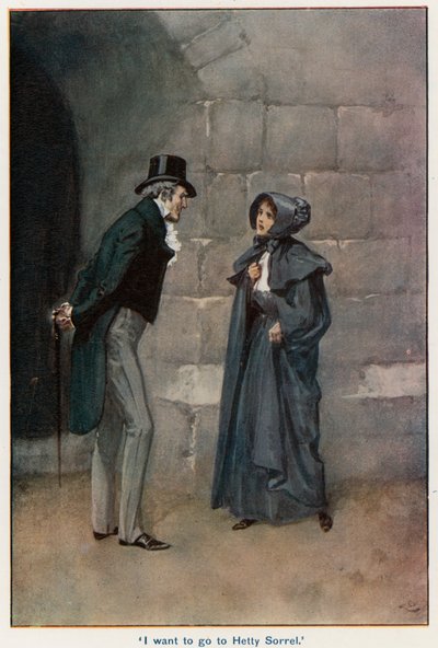 Illustratie voor Adam Bede door Gordon Frederick Browne