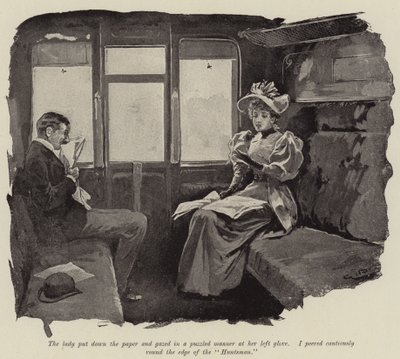 Illustratie voor Just a Short Story, door Arthur Hughes door Gordon Frederick Browne