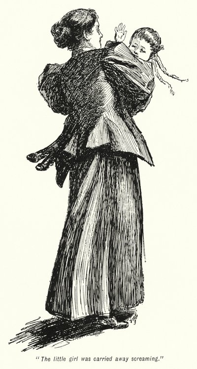 Illustratie voor Het Verhaal van de Schatzoekers door E Nesbit door Gordon Frederick Browne