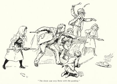 Illustratie voor The Story of the Treasure Seekers door E. Nesbit door Gordon Frederick Browne