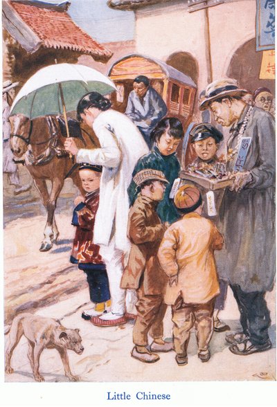 Kleine Chinees door Gordon Frederick Browne