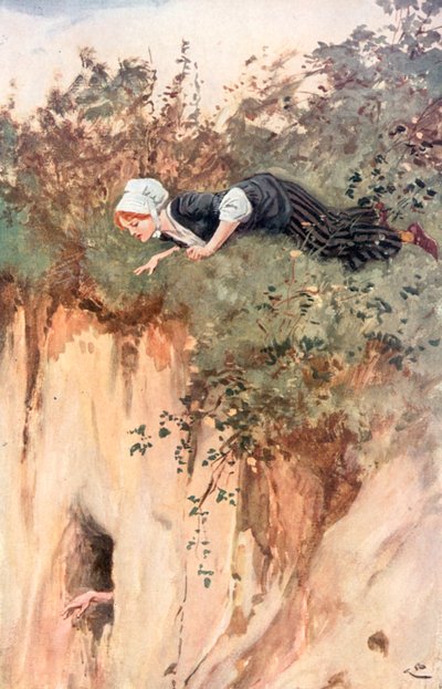 Margaret... Haar Lichaam Vooruit Glijdend als een Slang door Gordon Frederick Browne