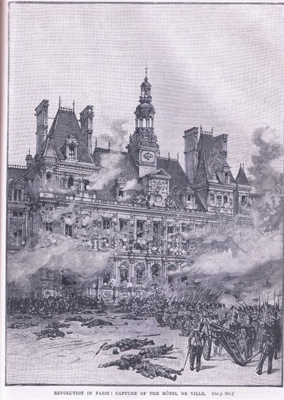Revolutie in Parijs door Gordon Frederick Browne