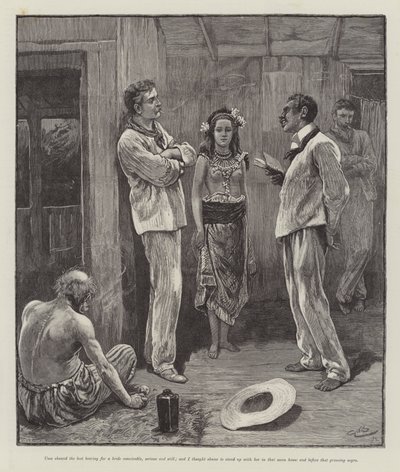 Uma, of Het strand van Falesa, door Robert Louis Stevenson door Gordon Frederick Browne
