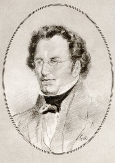 Franz Peter Schubert, uit Levensbiografieën van grote componisten door Gordon Ross