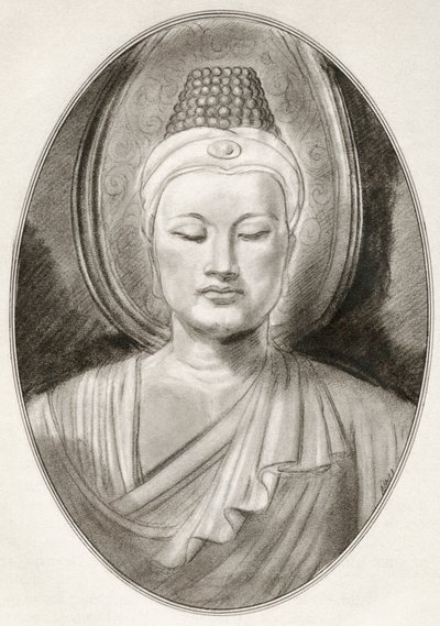 Gautama Boeddha, ook bekend als Siddhartha Gautama, uit Levensbiografieën van Religieuze Leiders door Gordon Ross