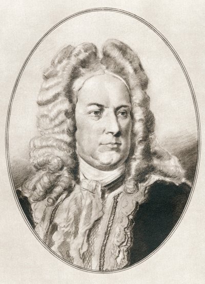 George Frideric of Frederick Handel, uit Levensbiografieën van Grote Componisten door Gordon Ross