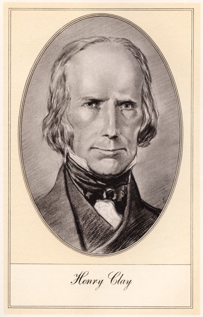 Henry Clay, leidende Amerikaanse staatsman en redenaar door Gordon Ross