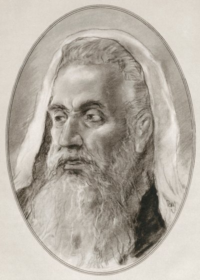 Jesaja, 8e-eeuwse v.Chr. Joodse profeet, uit Levensbiografieën van religieuze leiders door Gordon Ross