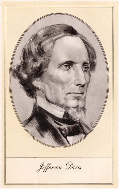 Jefferson Davis, Amerikaanse soldaat en politicus door Gordon Ross