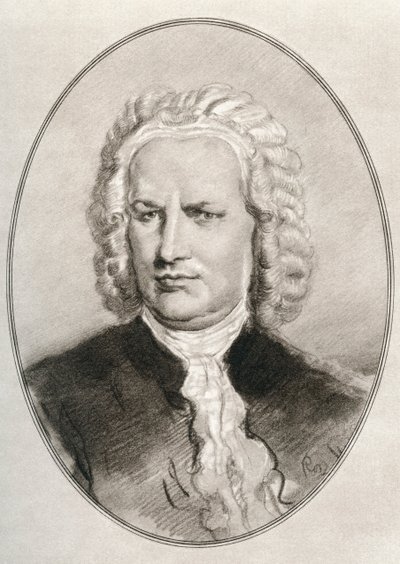 Johann Sebastian Bach, uit Living Biographies of Great Composers door Gordon Ross