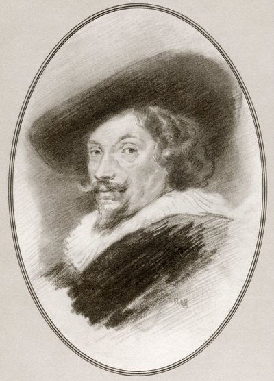 Sir Peter Paul Rubens, uit Levensbiografieën van grote schilders door Gordon Ross