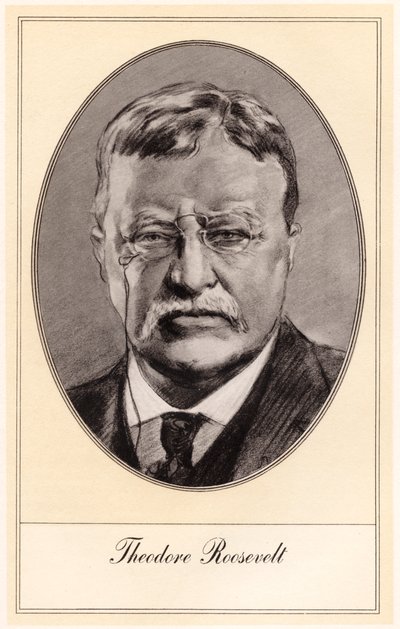 Theodore Roosevelt, 26e president van de Verenigde Staten door Gordon Ross