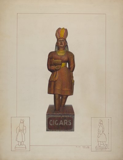 Sigarenwinkel Indiaan door Gordon Saltar and Edward L. Loper