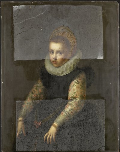 Een zus (geb. 1600) van Catharina Fourmenois door Gortzius Geldorp