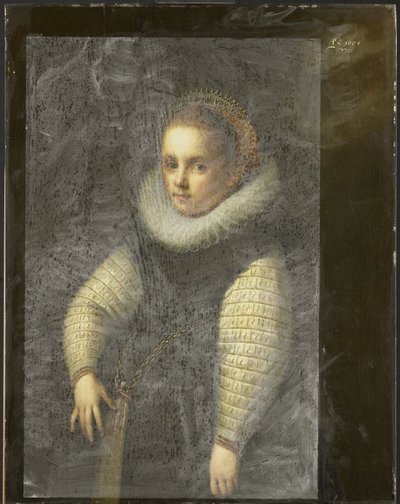 Catharina Fourmenois (1598-1665) door Gortzius Geldorp