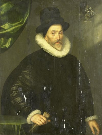 Gualtero del Prado (1535-voor 1618) door Gortzius Geldorp