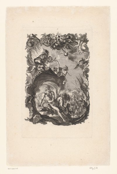 De verschrikkingen van de oorlog, nummer 6 door Gottfried Bernhard Götz