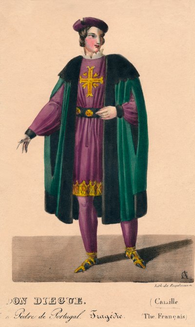 Don Diegue, ca. 1820s door Gottfried or Godefroy Engelmann
