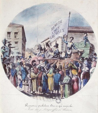 De Charlatan door Gottfried or Godefroy Engelmann