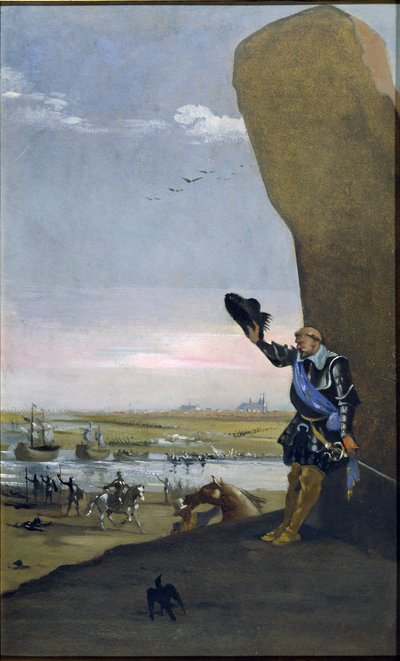 De slag bij Stangebro door Gotthard Adolf Werner