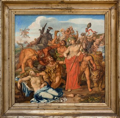 Bacchus en Ariadne door Gottlieb Schick