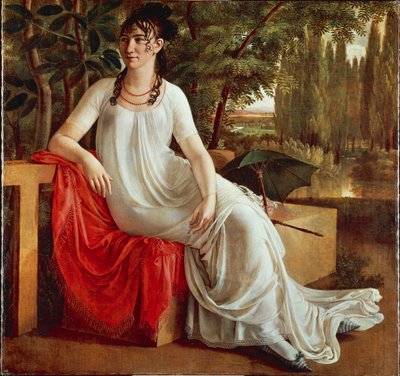 Mevrouw Wilhelmine von Cotta door Gottlieb Schick