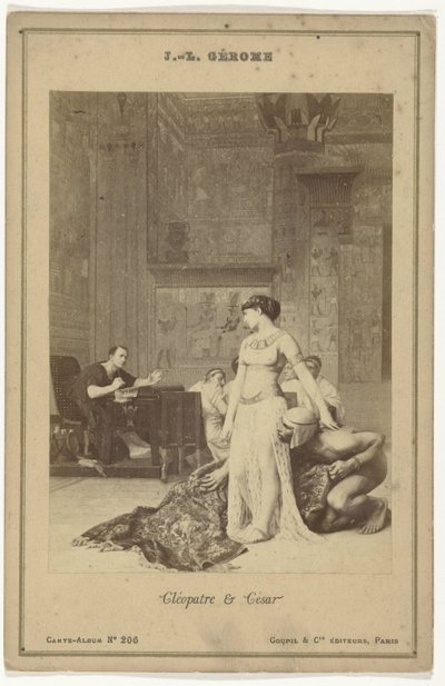 Cléopatre & César door Goupil and Cie.