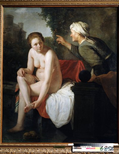 Badende Bathseba door Govaert Flinck