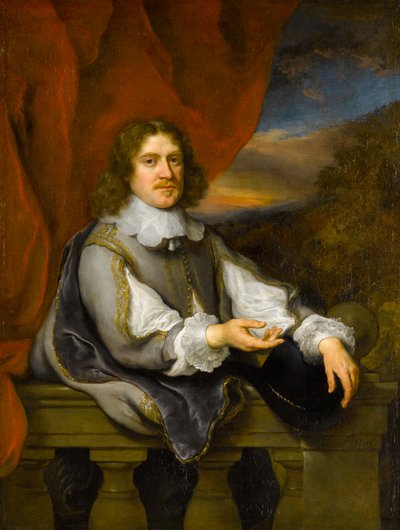 Portret van een heer (Jan van Hellemont?), 1646 door Govaert Flinck