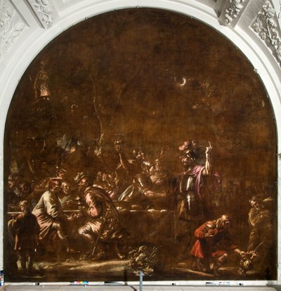 De samenzwering van de Bataven onder Claudius Civilis door Govert Flinck