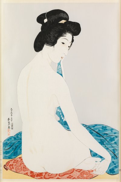 Schoonheid na het Bad door Goyo Hashiguchi