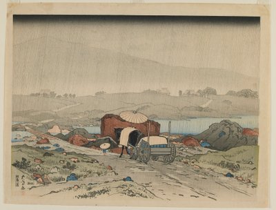Yabakei, Taisho tijdperk, 1918 door Goyo Hashiguchi