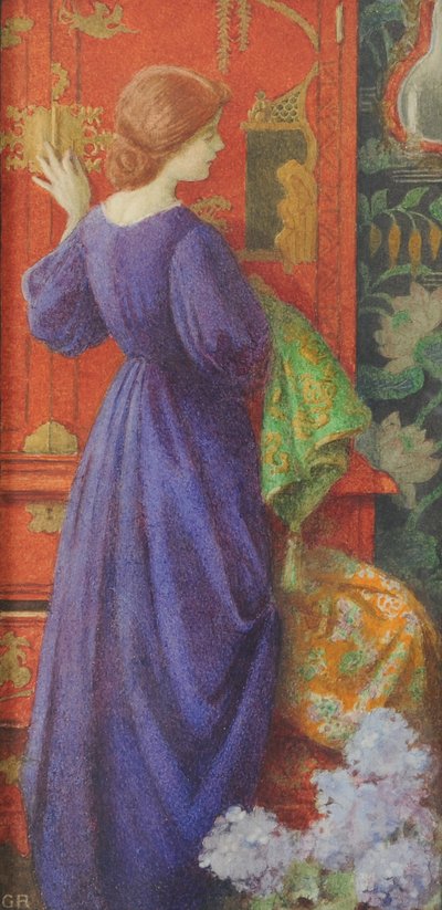 De Lak Kast, ca. 1920 door Graham Robertson