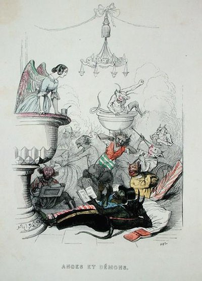 Engelen en Demonen, illustratie uit 