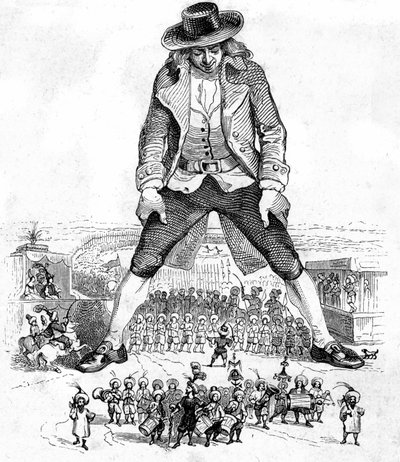 Illustratie voor Gulliver