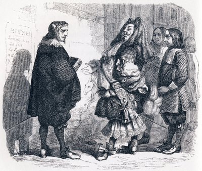 Het voordeel van wetenschap - Fabels van La Fontaine door Grandville