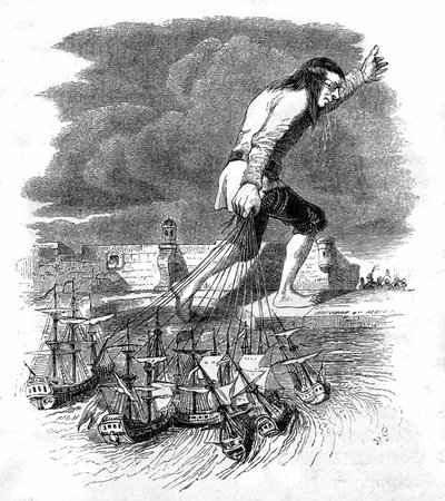 Illustratie voor Gulliver