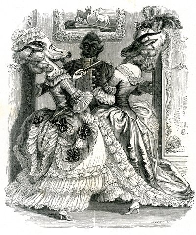 De twee geiten: La Fontaine