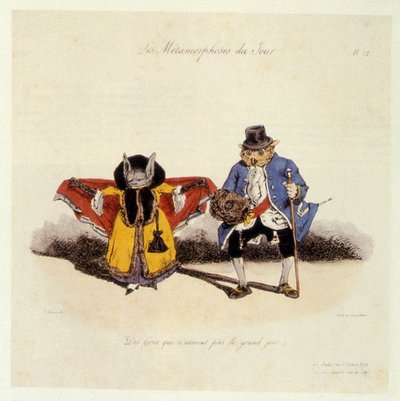 Mensen die niet van de grote dag houden door Grandville