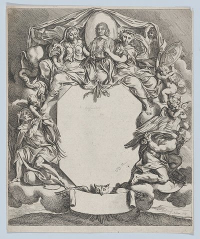 Portret van Pierre Séguier, 1672 door Gérard Audran
