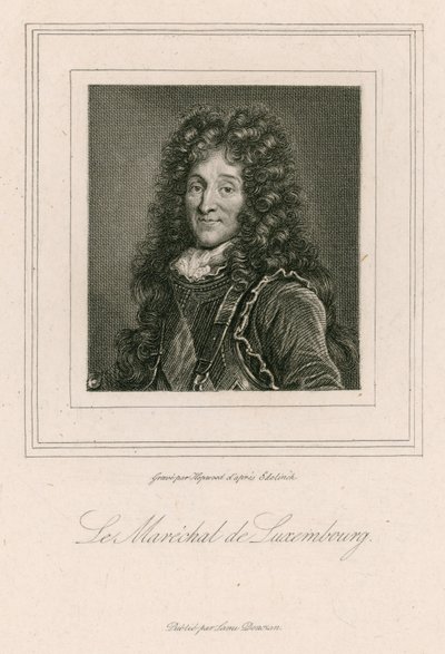 Le Marechal de Luxembourg door Gérard Edelinck