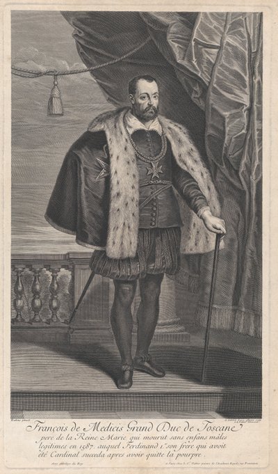 Portret van Francesco I de