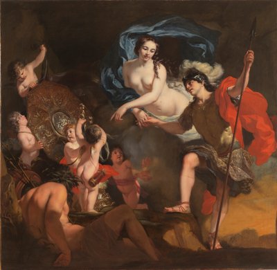 Venus presenteert wapens aan Aeneas, 1668 door Gerard de Lairesse