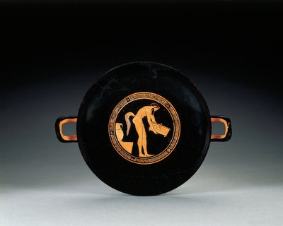 Attische roodfigurige kylix, circa 470 v.Chr. door Greek